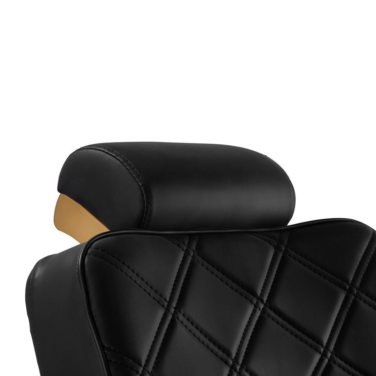 Barber chair Gabbiano Leonardo Gold Black - BVShop