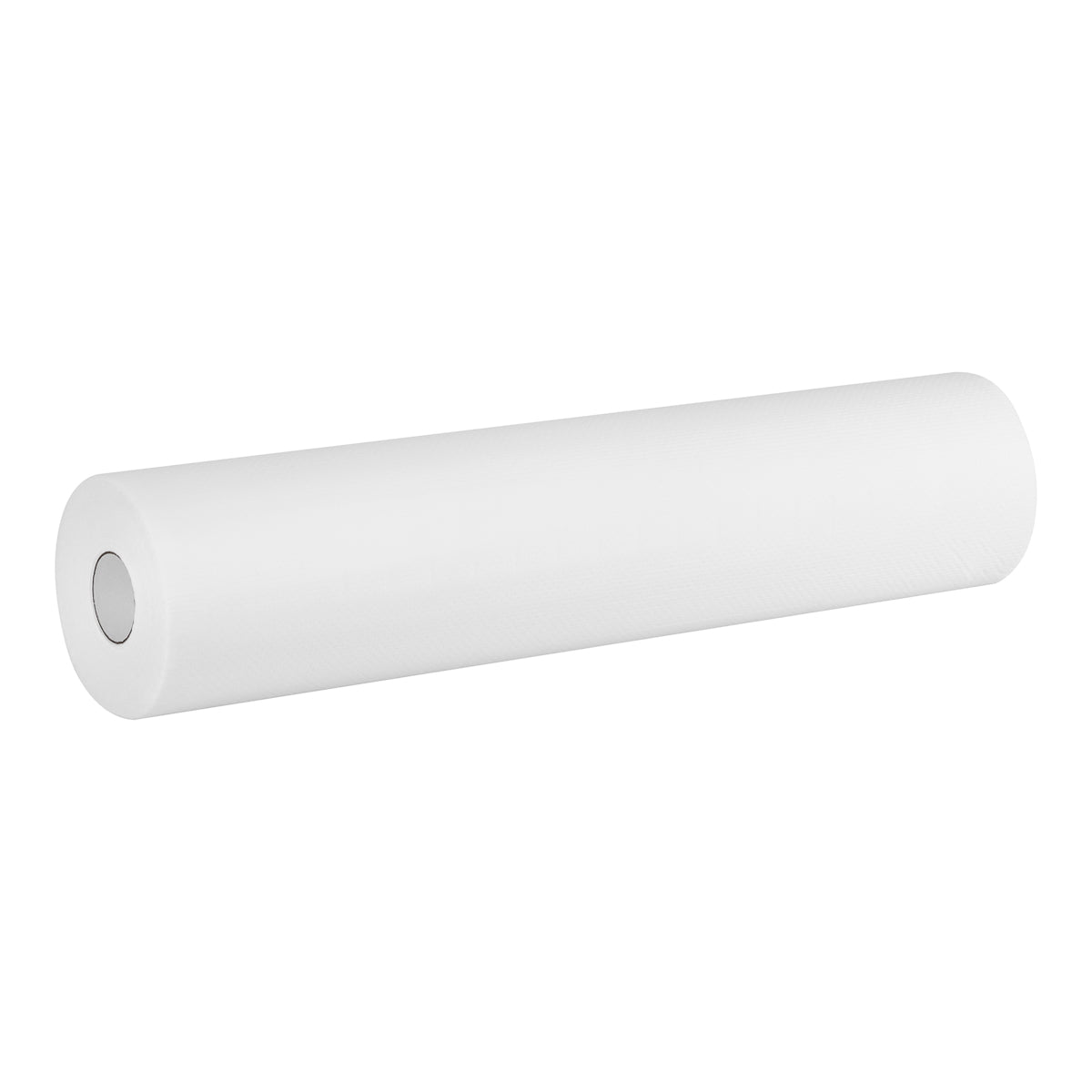 White disposable paper sheet with plastic coating, 50 x 40 meters, from ACTIVESHOP, shown laid flat on a surface.
