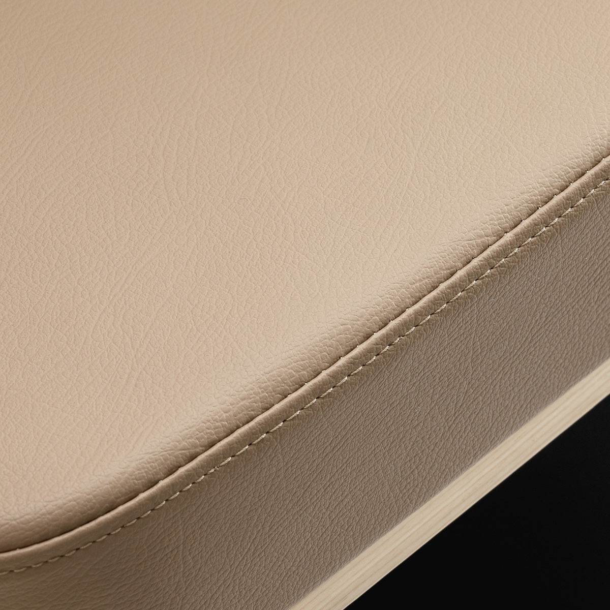 Gabbiano Wratislavia hairdressing chair beige chrome base - BVShop