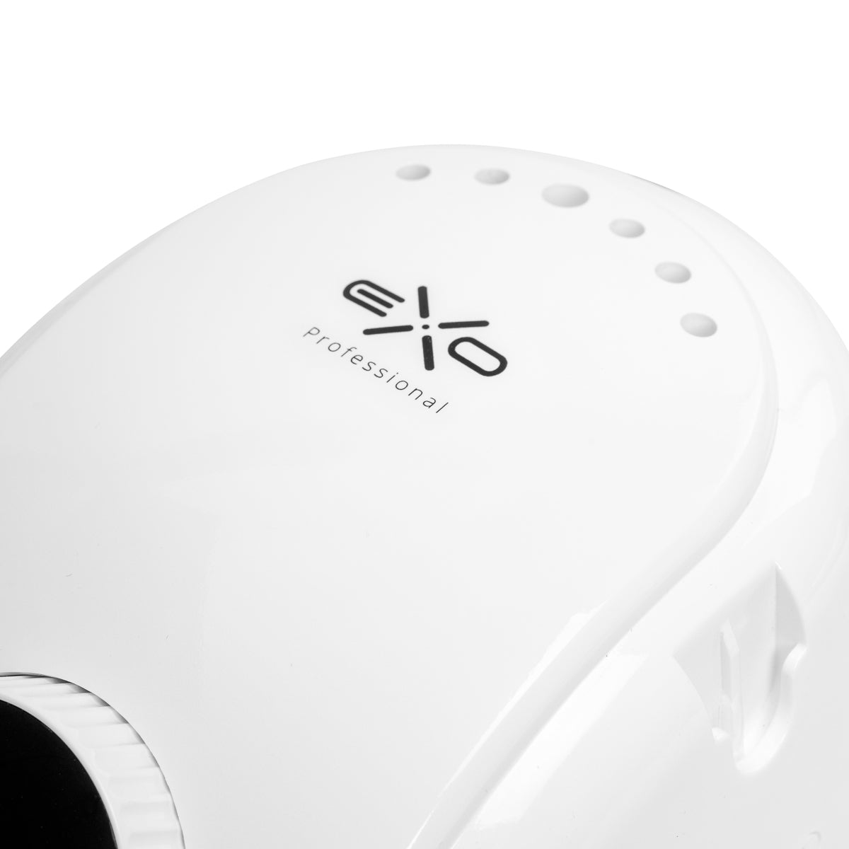 EXO Futura Frezarka Do Paznokci 65W – Biała · Miejsca na frezy