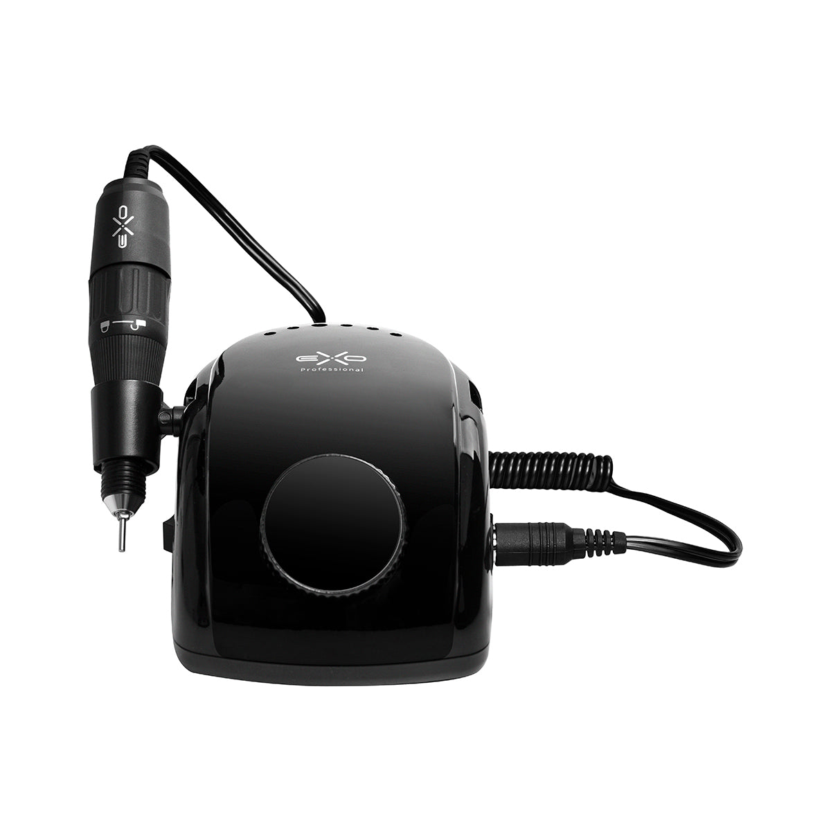 EXO Futura Frezarka Do Paznokci 65W – Czarna · Widok z boku