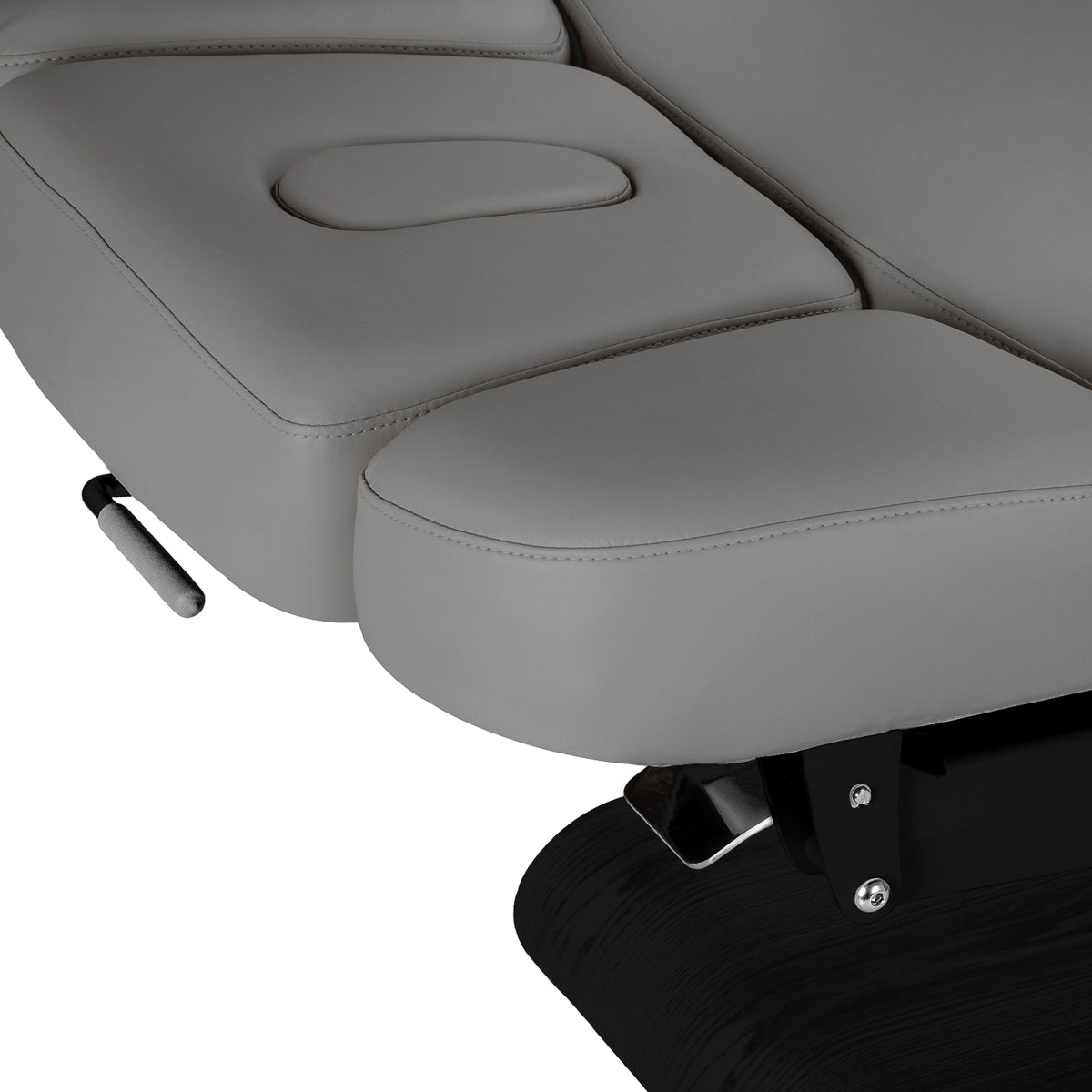 Elektryczna Leżanka SPA Sillon Relax – Kolor Szary, Podstawa Czarna · Zagłówek