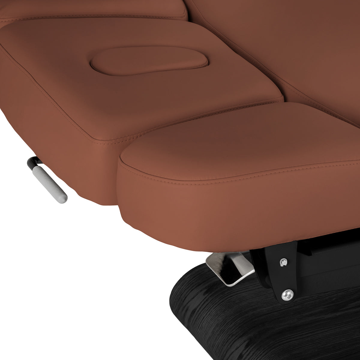 Sillon Relax · brązowy / czarna · zagłówek i otwór na twarz