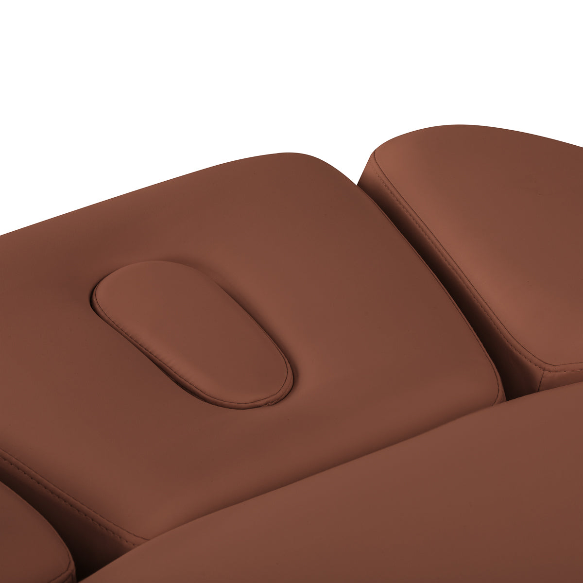 Sillon Relax · brązowy / czarna · zagłówek i otwór na twarz