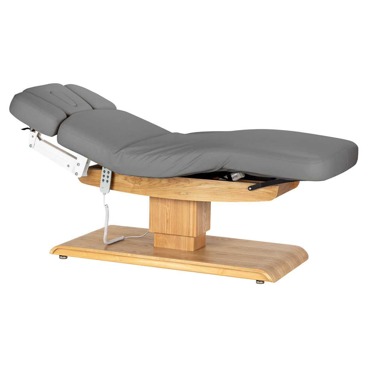 Sillon Relax · szary / jasnobrązowa · pozycja półleżąca