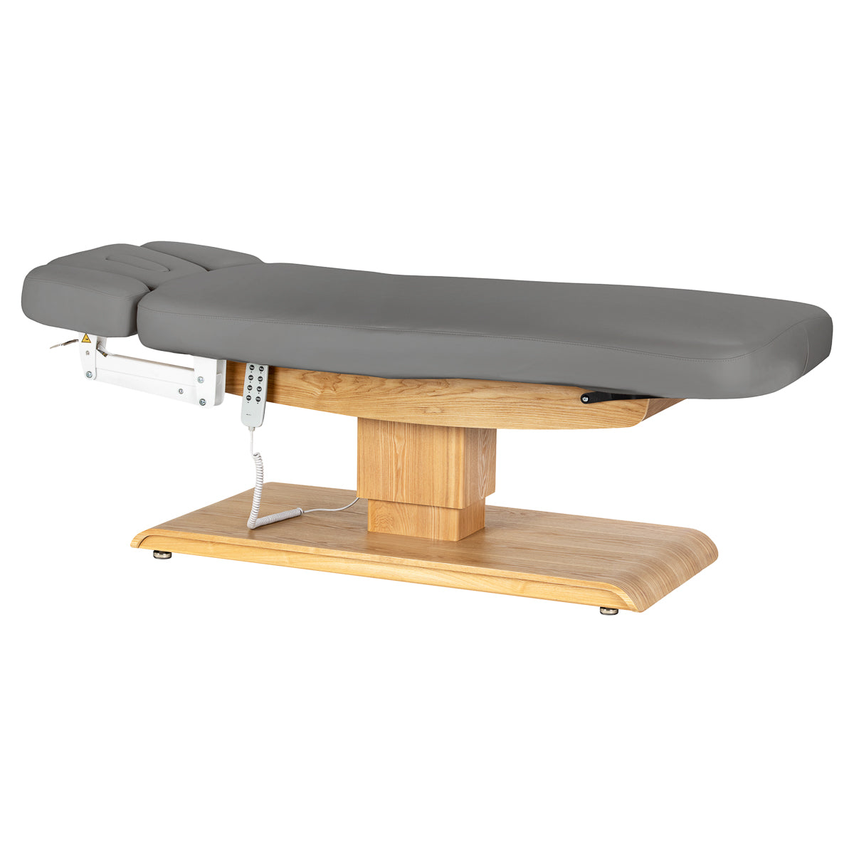 Sillon Relax · szary / jasnobrązowa · pozycja płaska