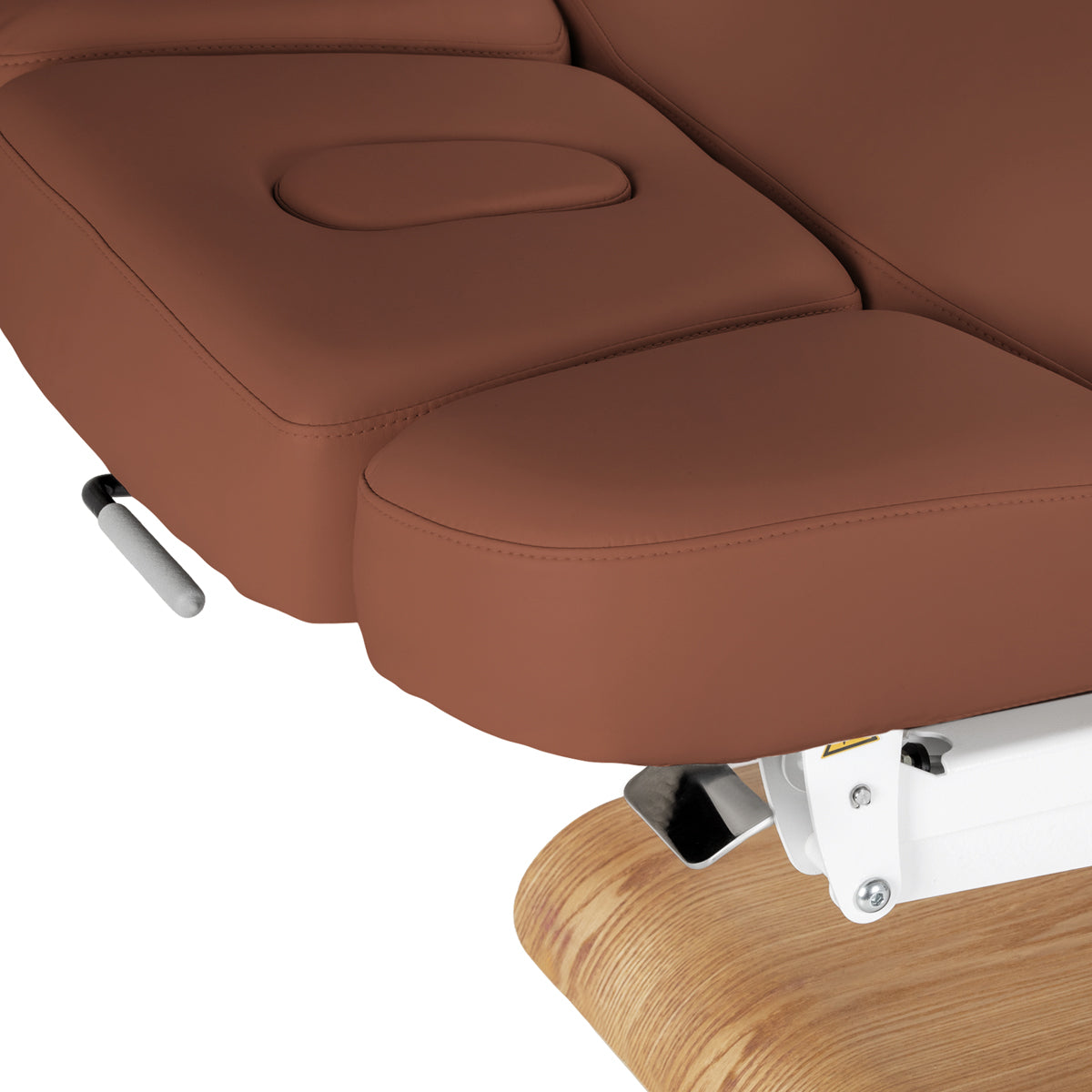 Sillon Relax · brązowy / jasnobrązowa · zagłówek i otwór na twarz