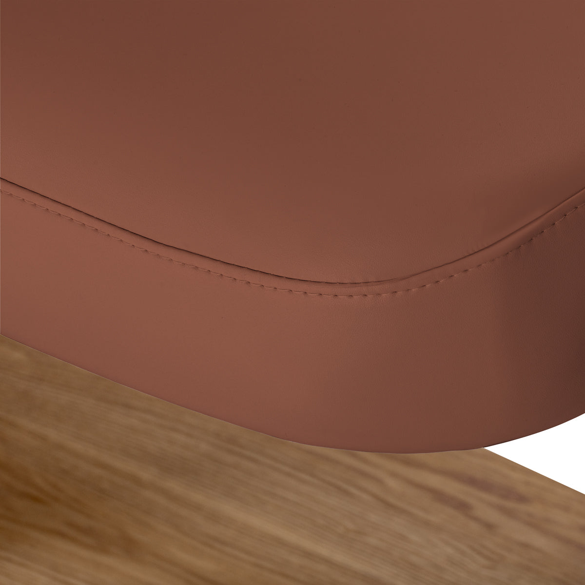 Sillon Relax · brązowy / jasnobrązowa · szew na brzegu pokrowca