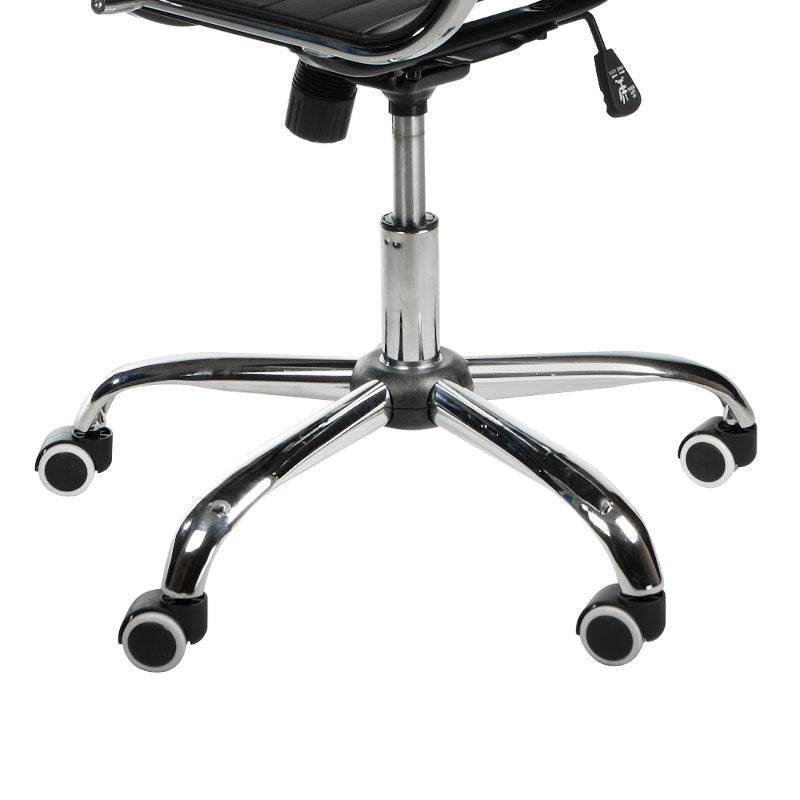Black CorpoComfort BX-5855 office chair by Beauty System with ergonomic design and adjustable features.