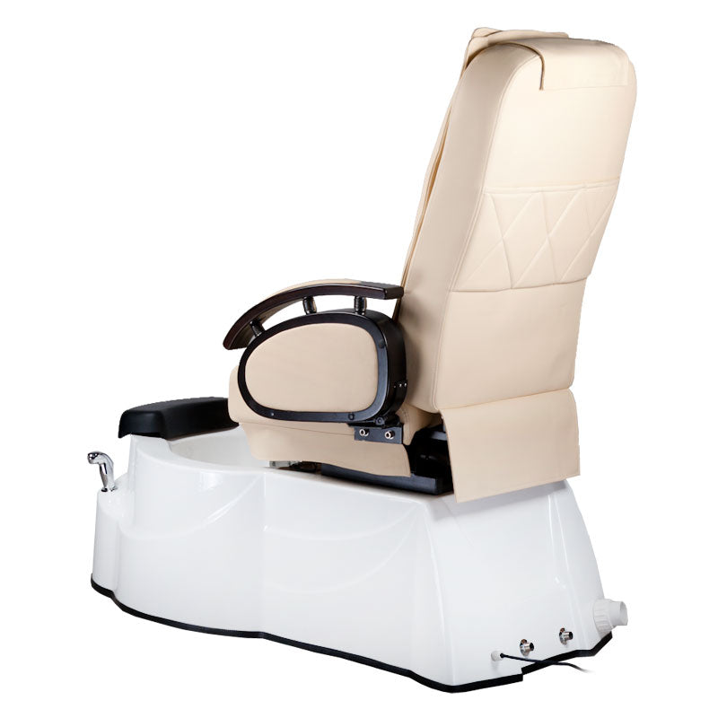 Pedicure Chair with Massage BR-3820D Cream - BVShop