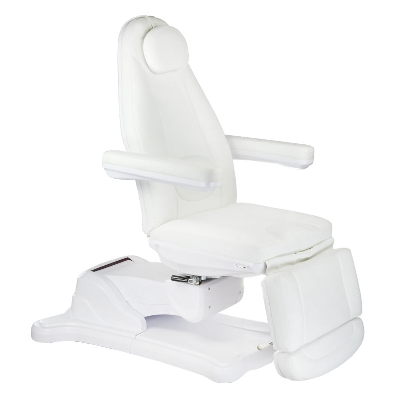 Mazaro Electric Beauty Chair BR-6672B White - BVShop