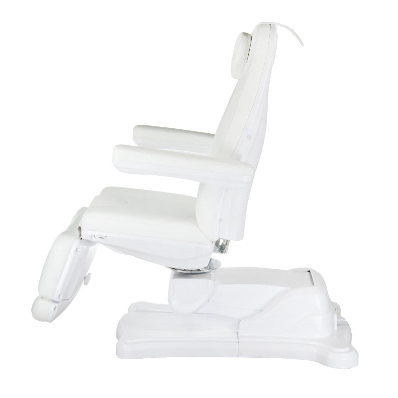 Mazaro Electric Beauty Chair BR-6672B White - BVShop