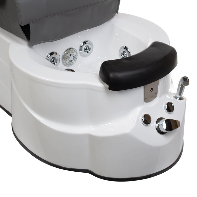 Armchair for Pedicure with Massage BR-3820D Gray - BVShop
