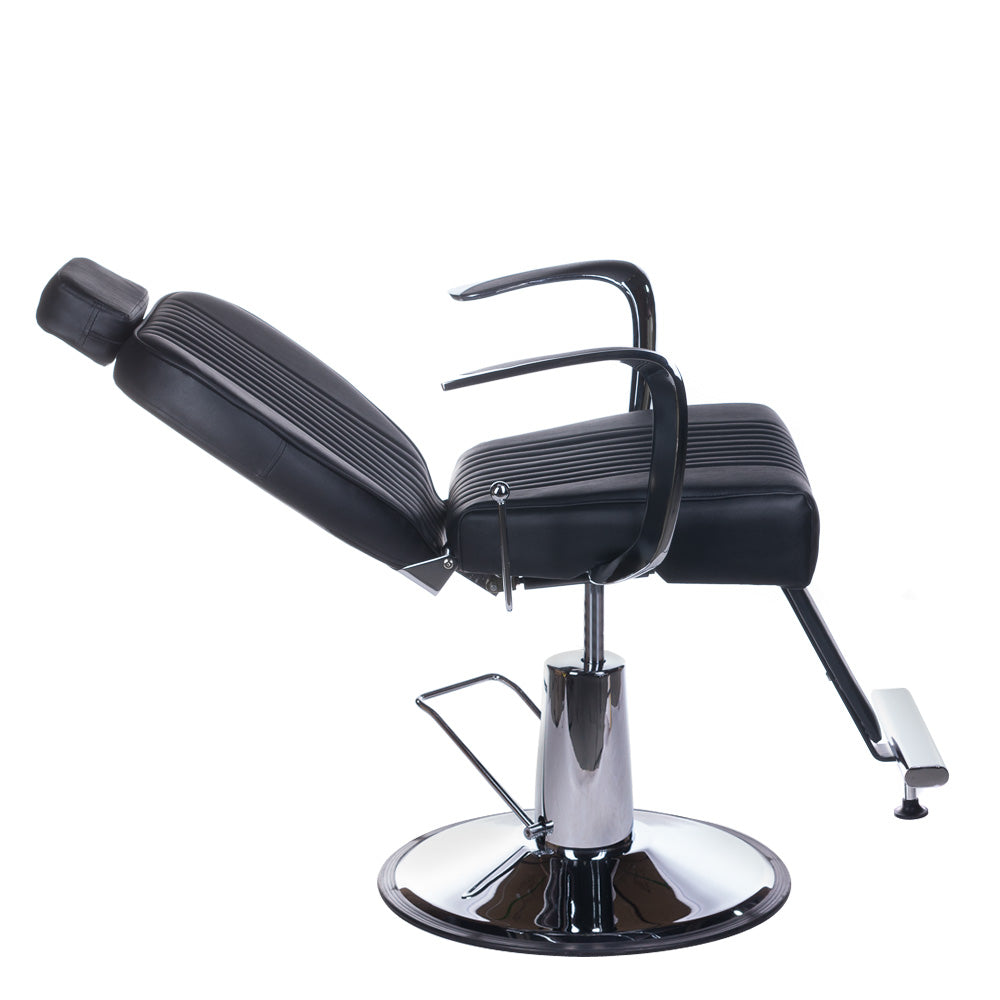 Barber chair BJORN BH-3318 Light gray - BVShop
