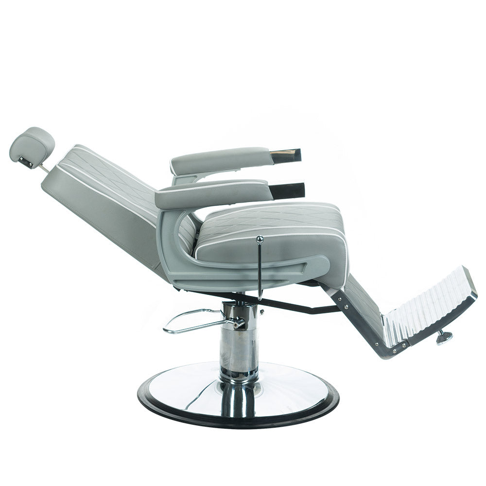 Light Gray Barber Chair ODYS BH-31825M - BVShop