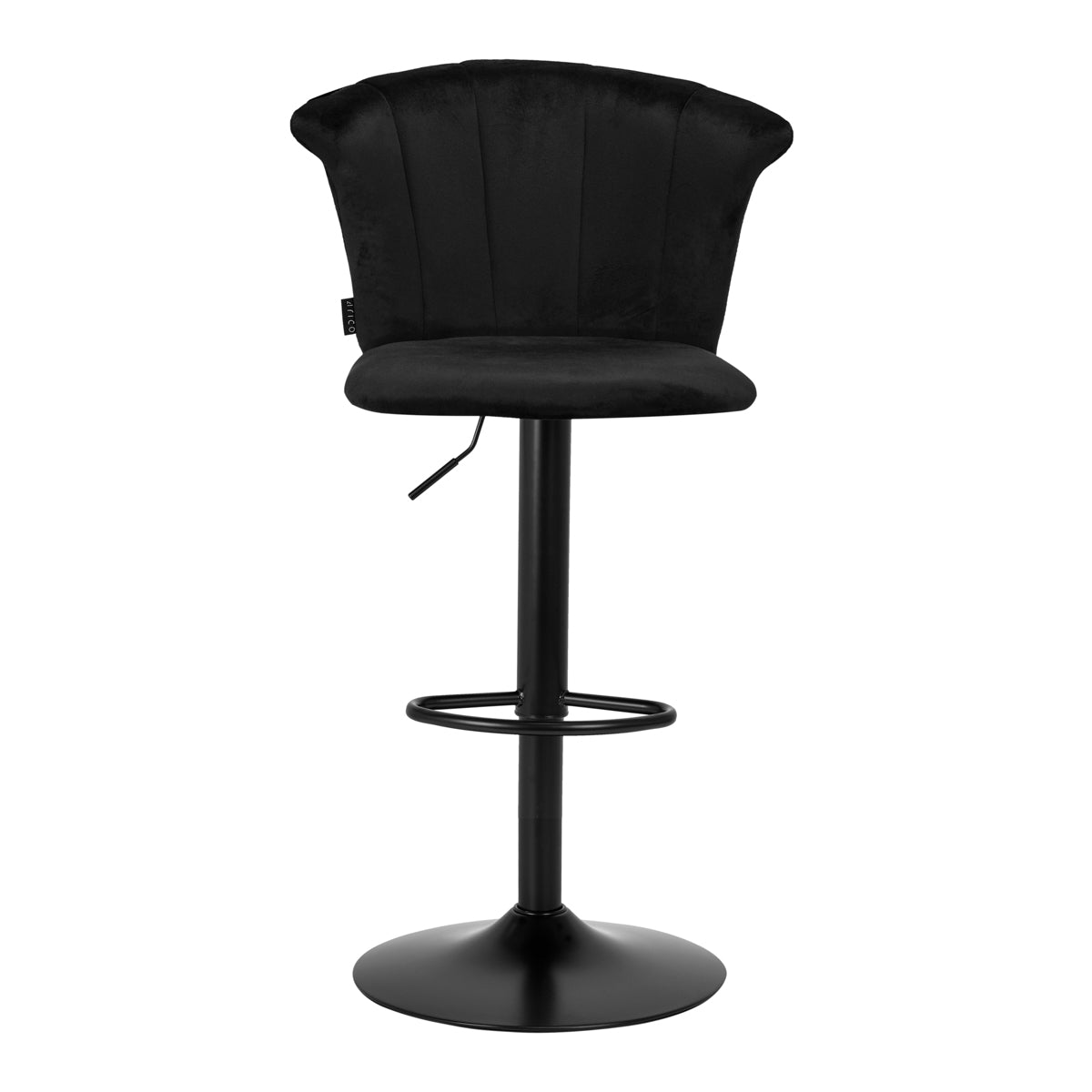 4Rico Bar Hocker QS-B801 black velvet - BVShop