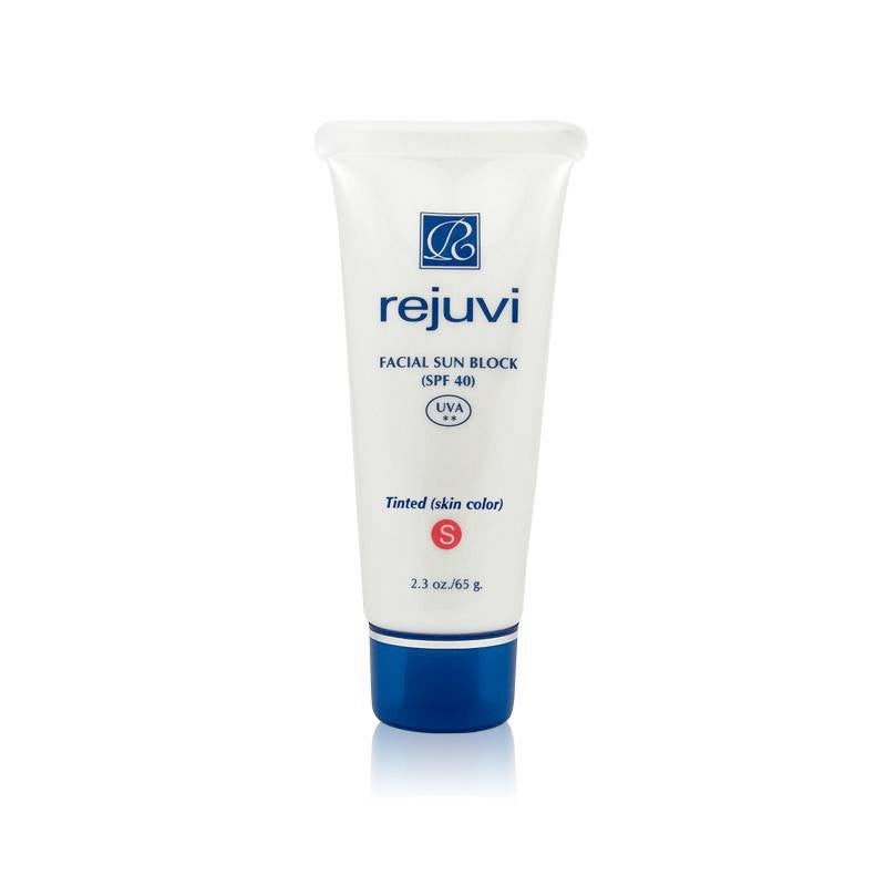 Rejuvi S Facial Sunblock SPF40 65g tube for daily facial sun protection