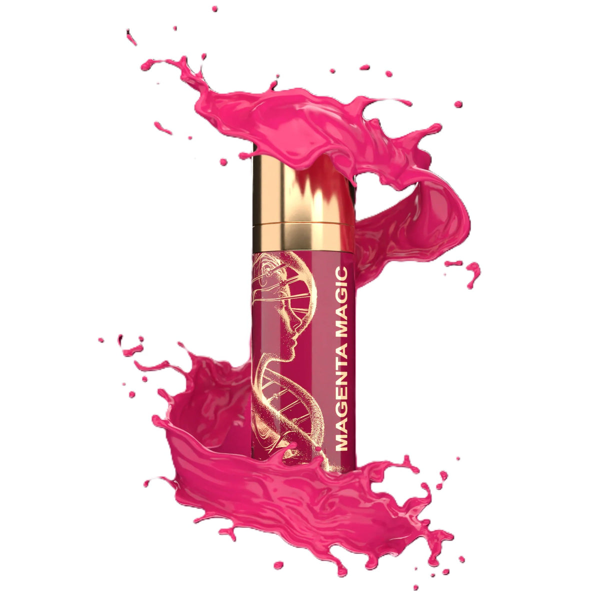 BROW DADDY × DNA Pigments Gold Collection Lips Magenta Magic 15ml - BVShop