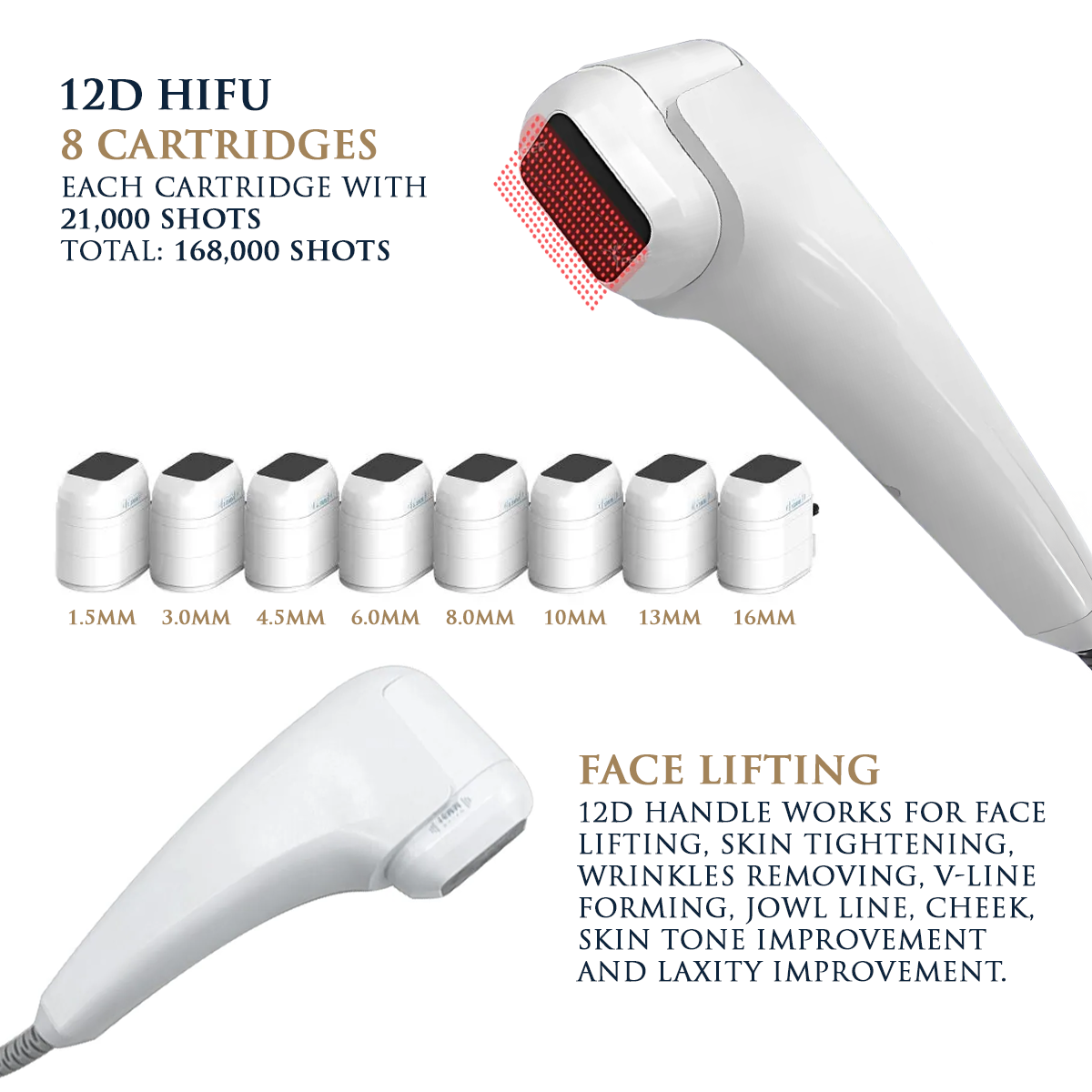 Skin Monarch 5 in 1 Multifunctional HIFU Machine - BVShop