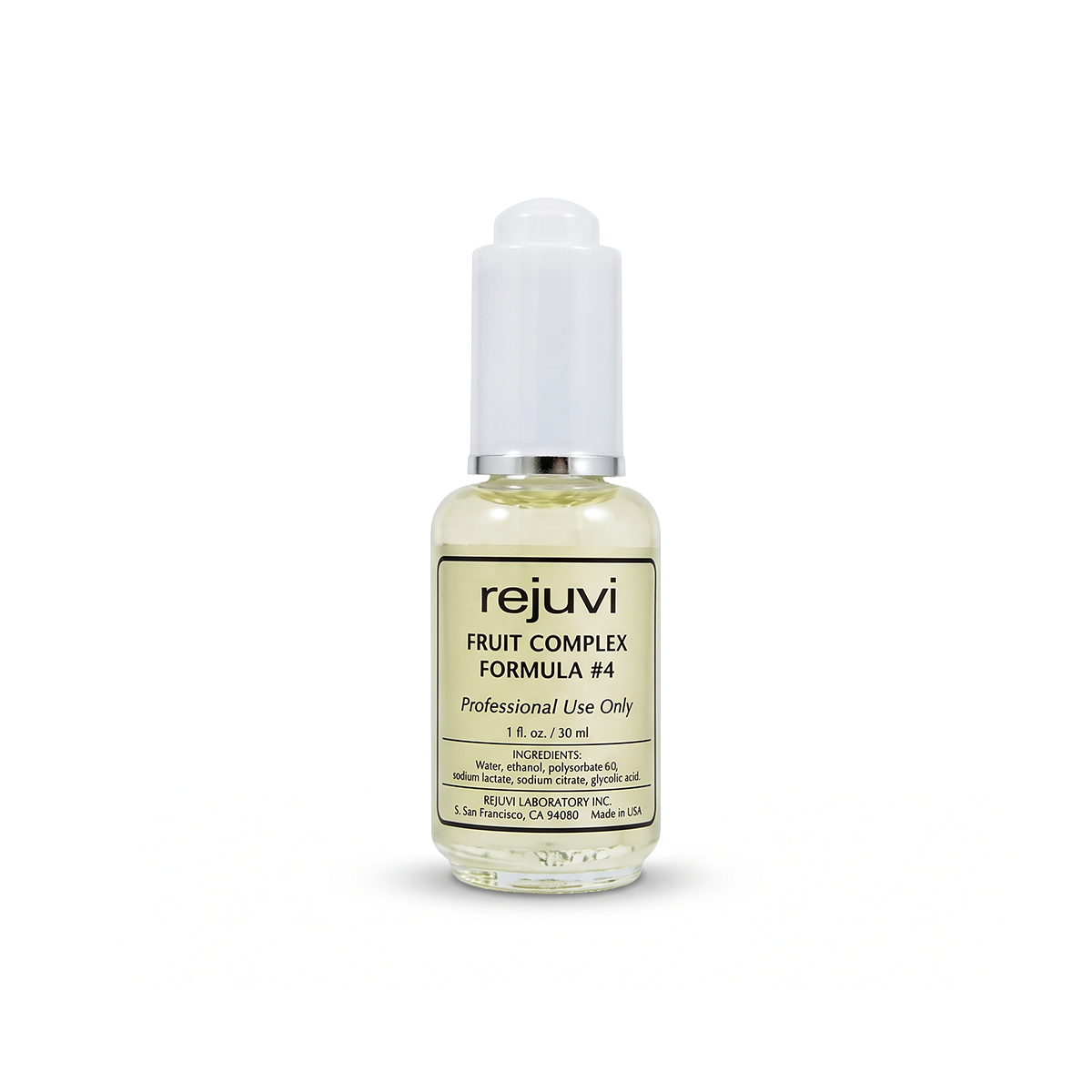 Rejuvi Fruit Complex 55% 30ml professional fruit acid complex bottle