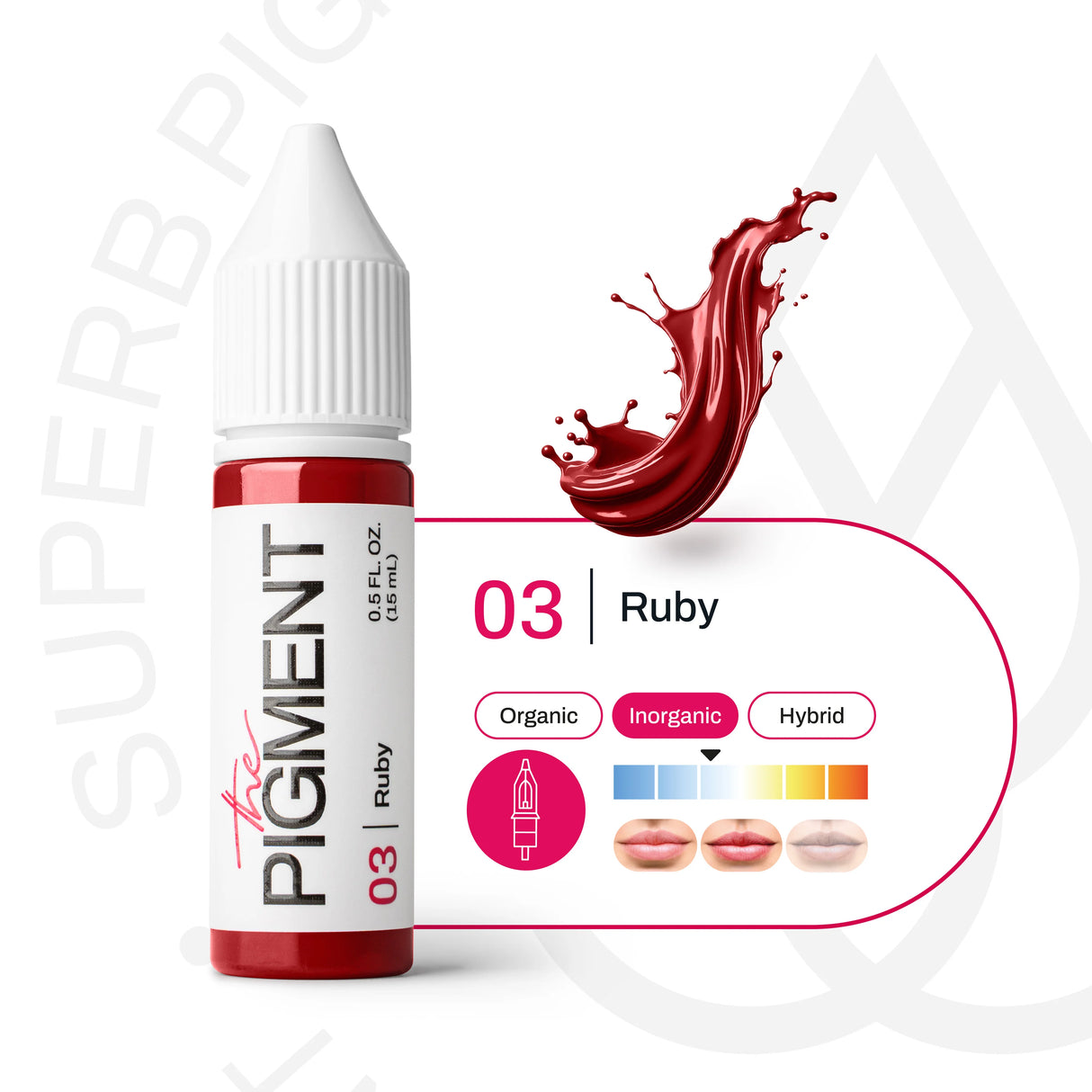 The Pigment 03 Ruby Pigment (15ml) - BVShop