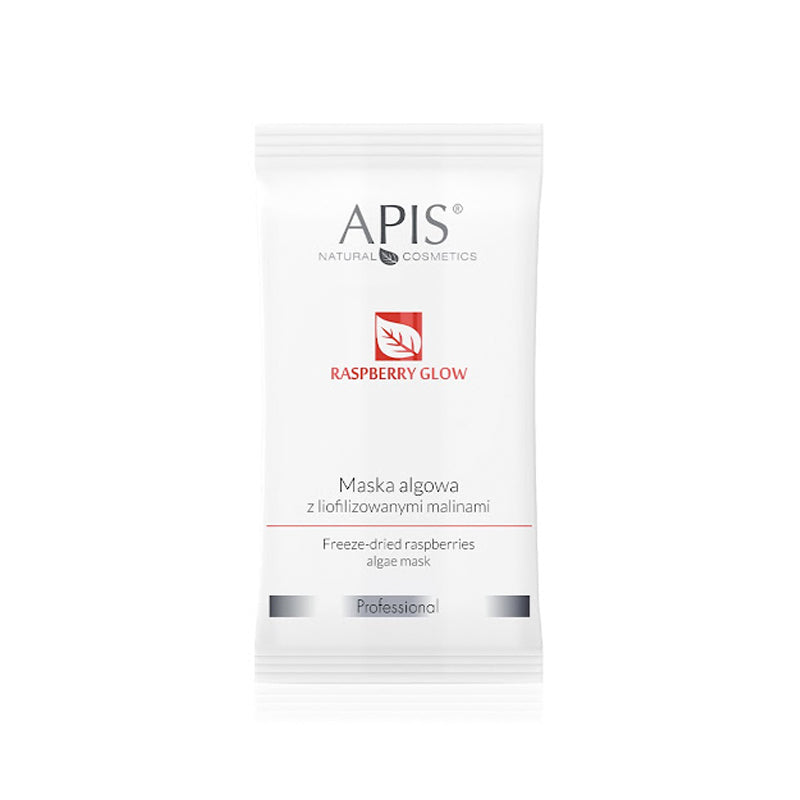 Apis raspberry glow, algae mask with freeze-dried raspberries 20g - BVShop