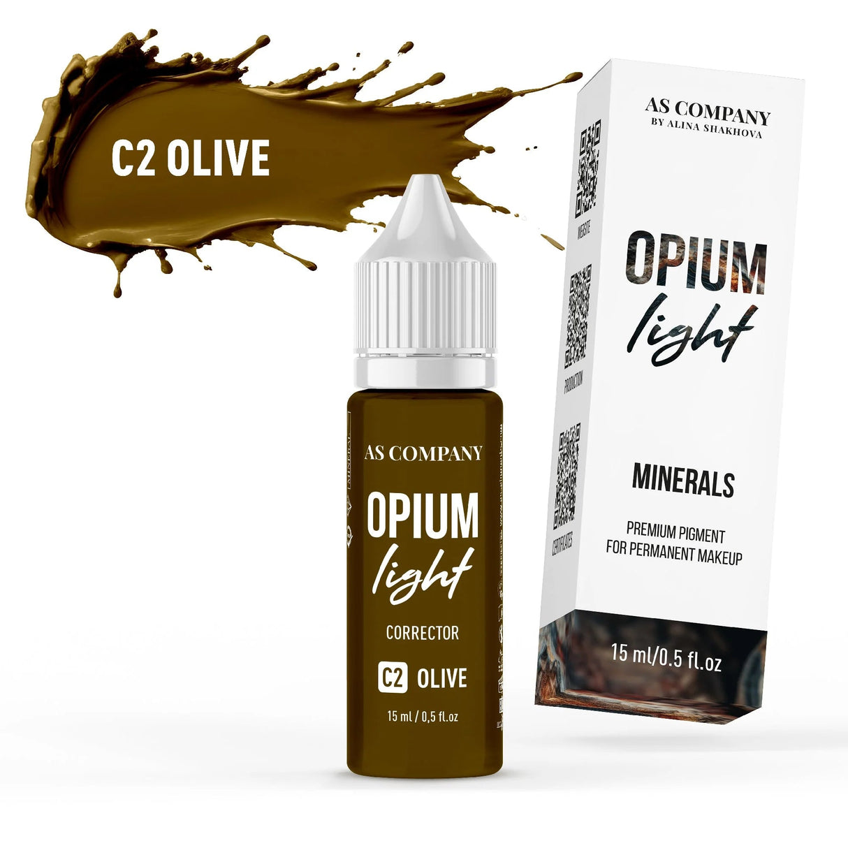 AS COMPANY C2 Olive Mineral (OPIUM LIGHT) 6/15ml - BVShop