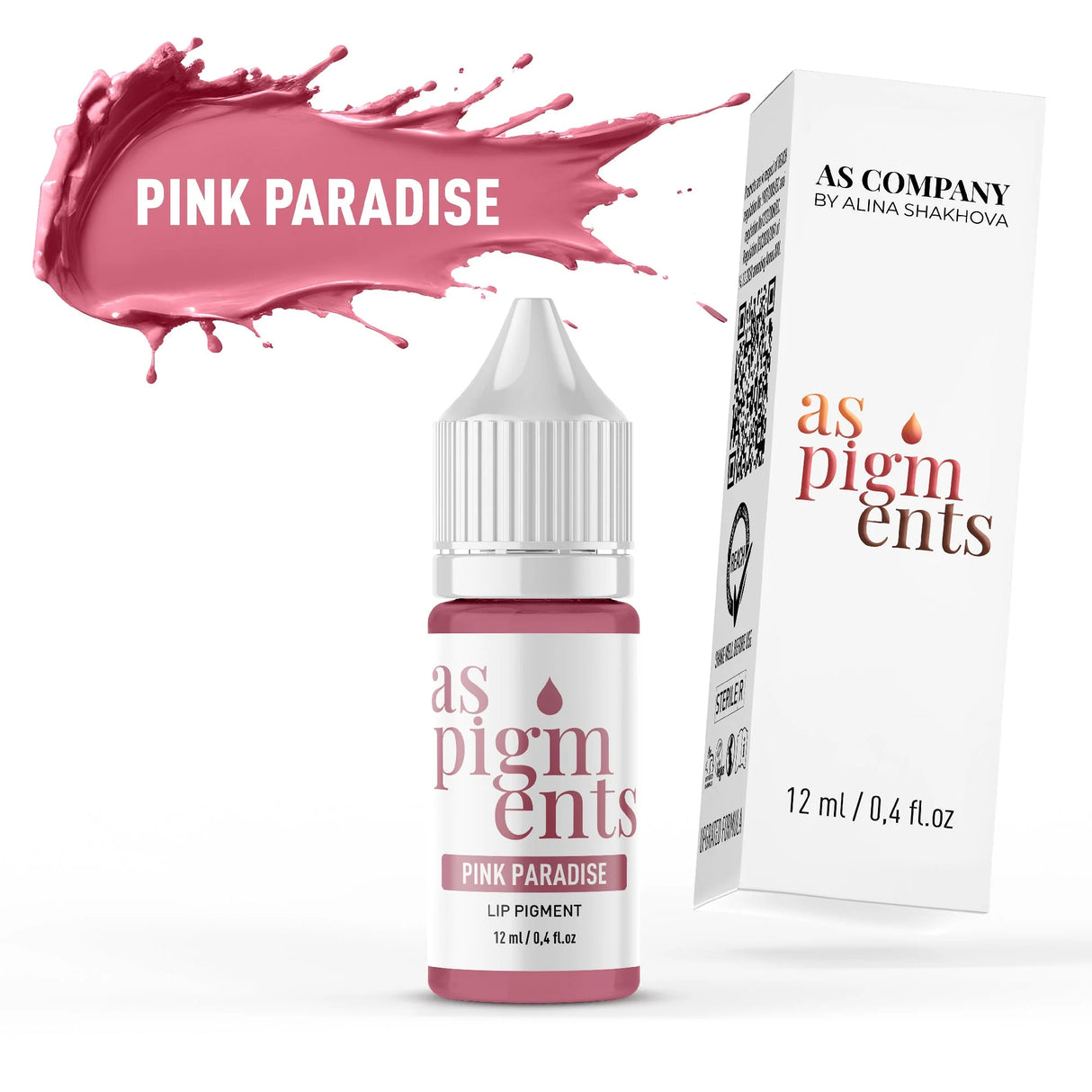 AS COMPANY Pink Paradise (AS Pigments) 6/12ml - BVShop