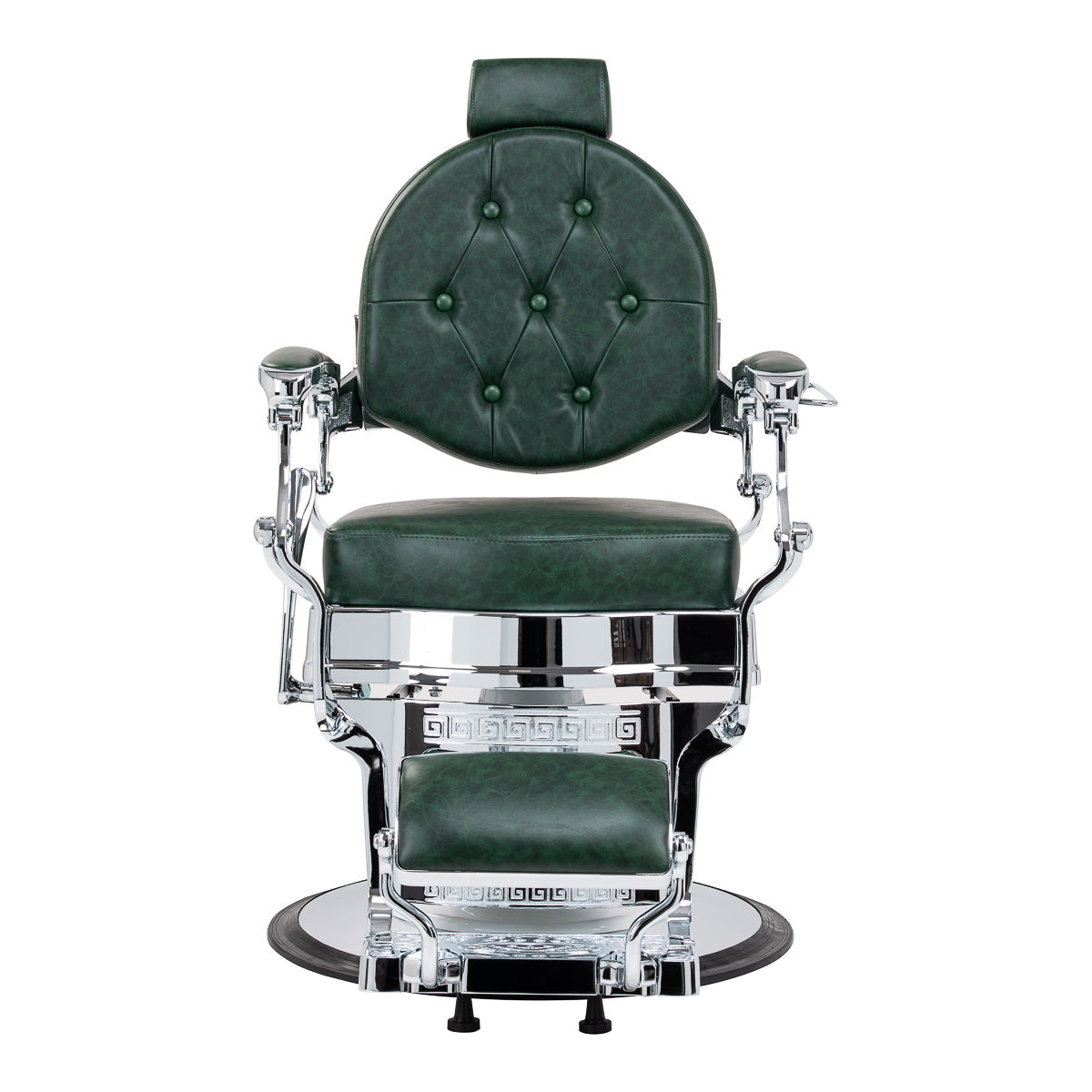 Barber chair Gabbiano President green Chrom - BVShop