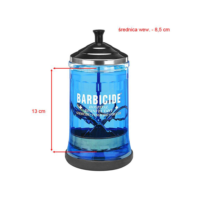 Barbicide glass container for disinfection 750ml - BVShop