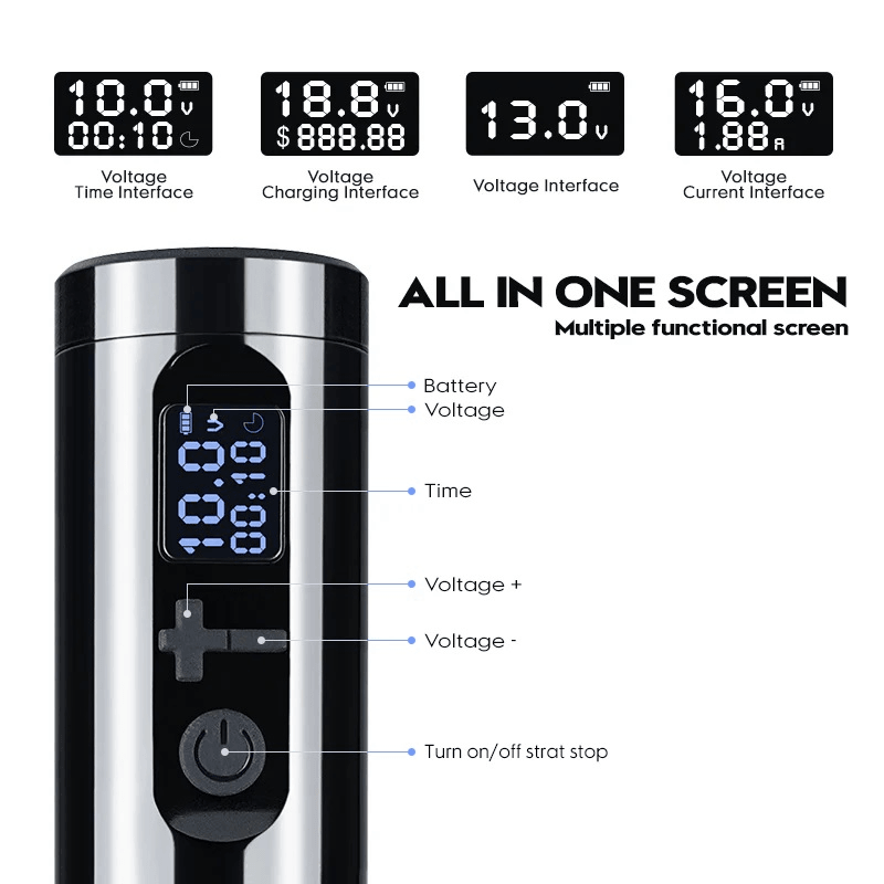 Biomaser K6022 Wireless Tattoo And PMU Machine - BVShop