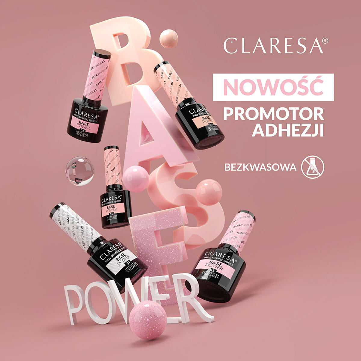 CLARESA BASE POWER 04 - 5g - BVShop