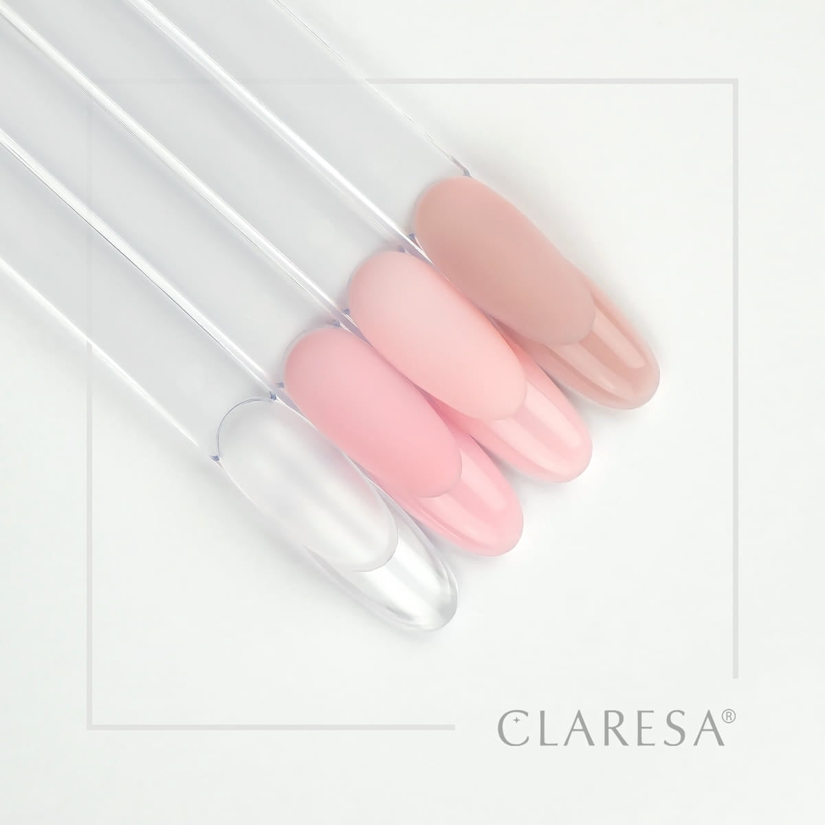 Claresa builder gel Soft & Easy gel clear 90g - BVShop