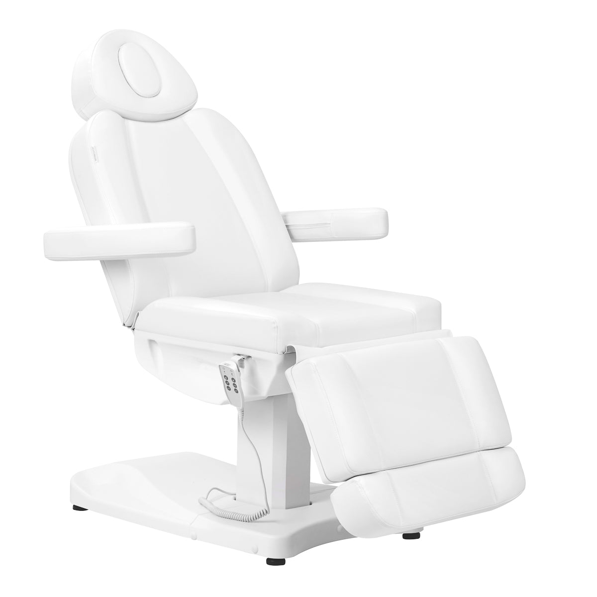 Electric cosmetic chair Azzurro 803D 3-motors white - BVShop