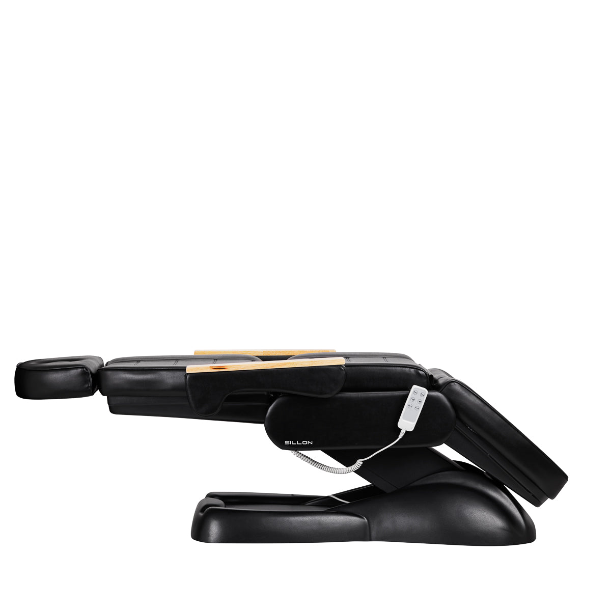 Electric cosmetic chair SILLON Lux 273B 3 actuators black - BVShop