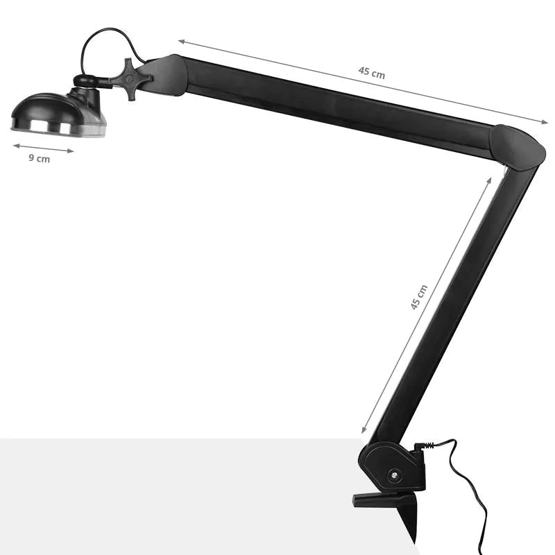 Elegant LED workshop lamp 801 l with a vice reg. black light intensity - BVShop