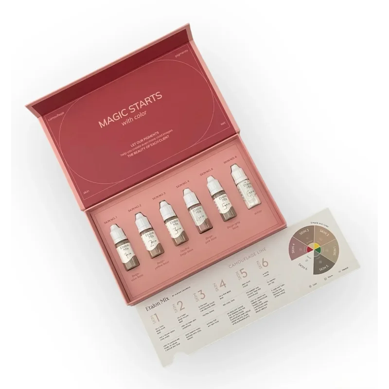 Etalon Mix Camouflage Skin Pigment Set 6x5ml