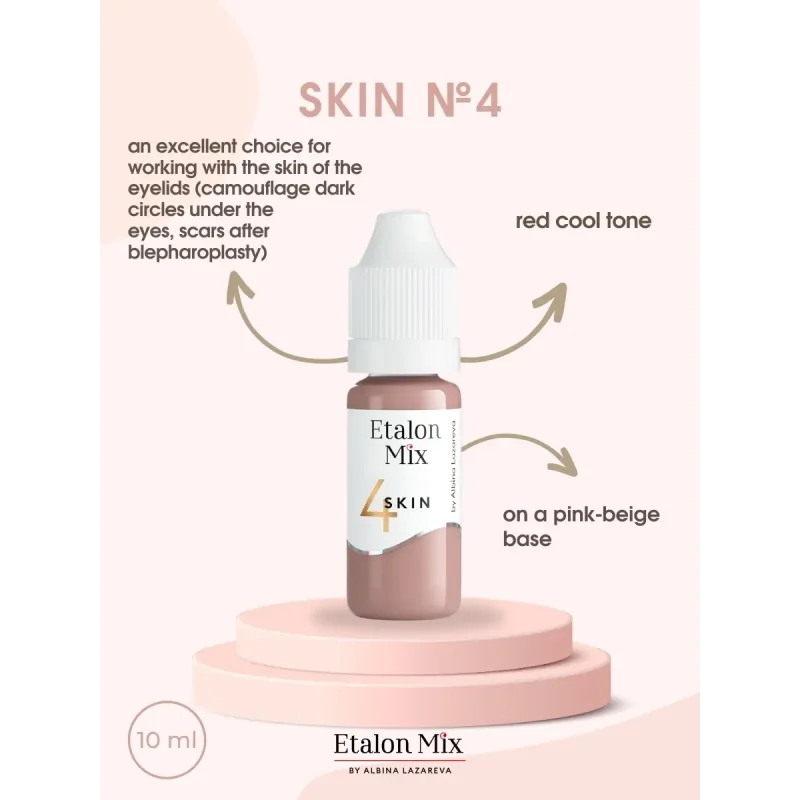 Etalon Mix Camouflage Skin Pigment Set 6x5ml