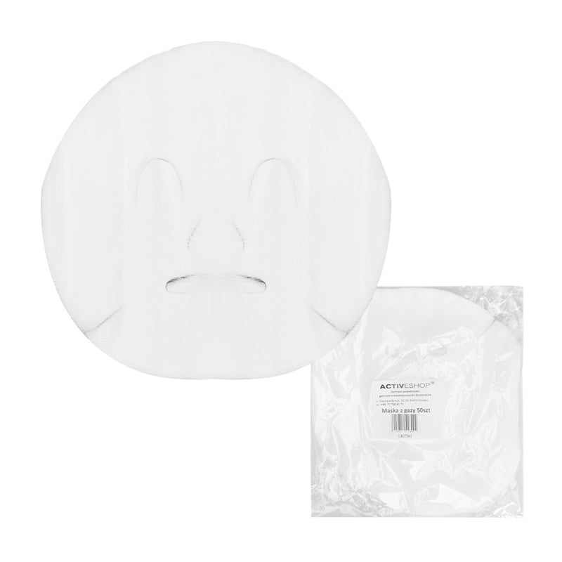 FACE MASK MADE OF GAZE 50 PCS - BVShop