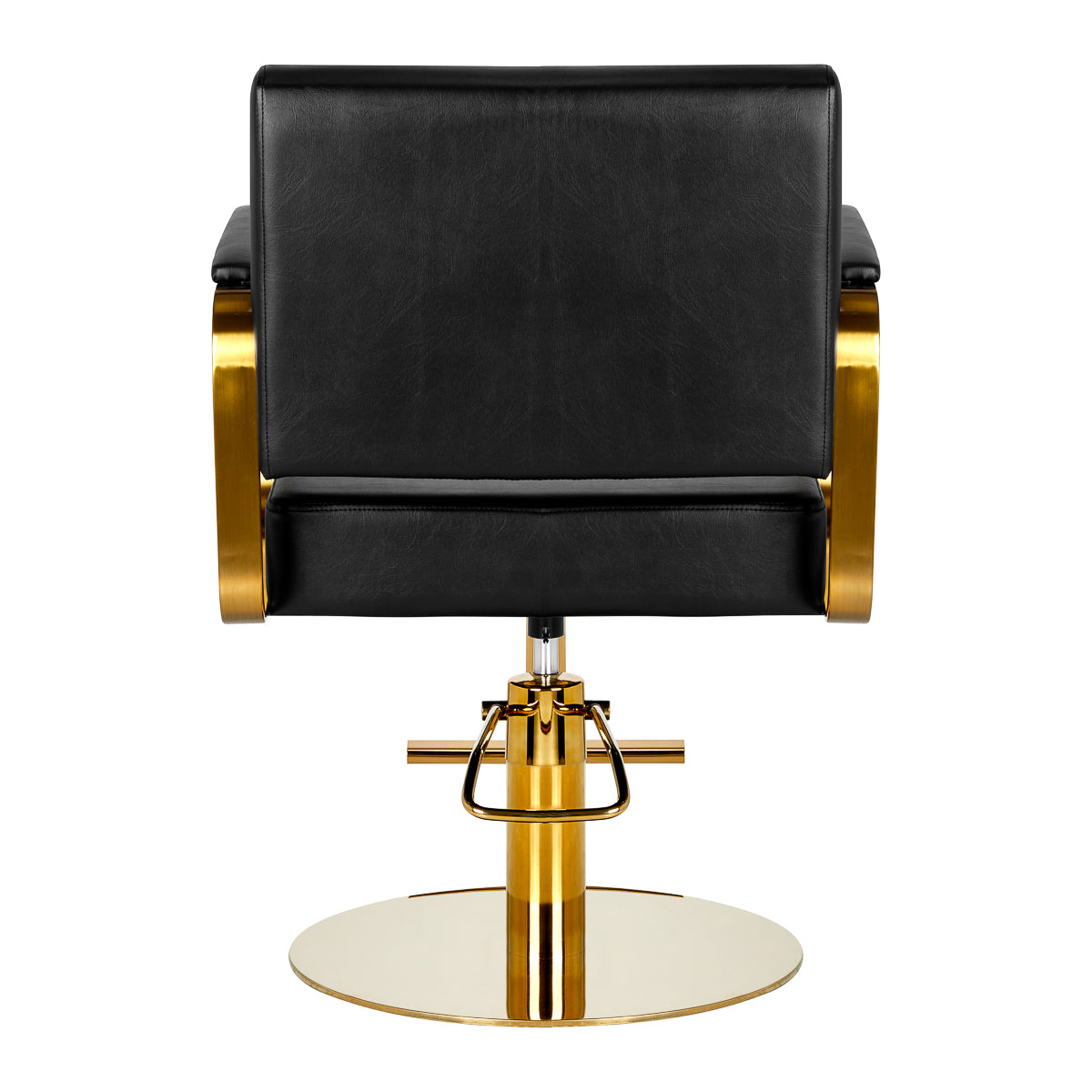 Gabbiano hairdressing chair Genua gold black - BVShop