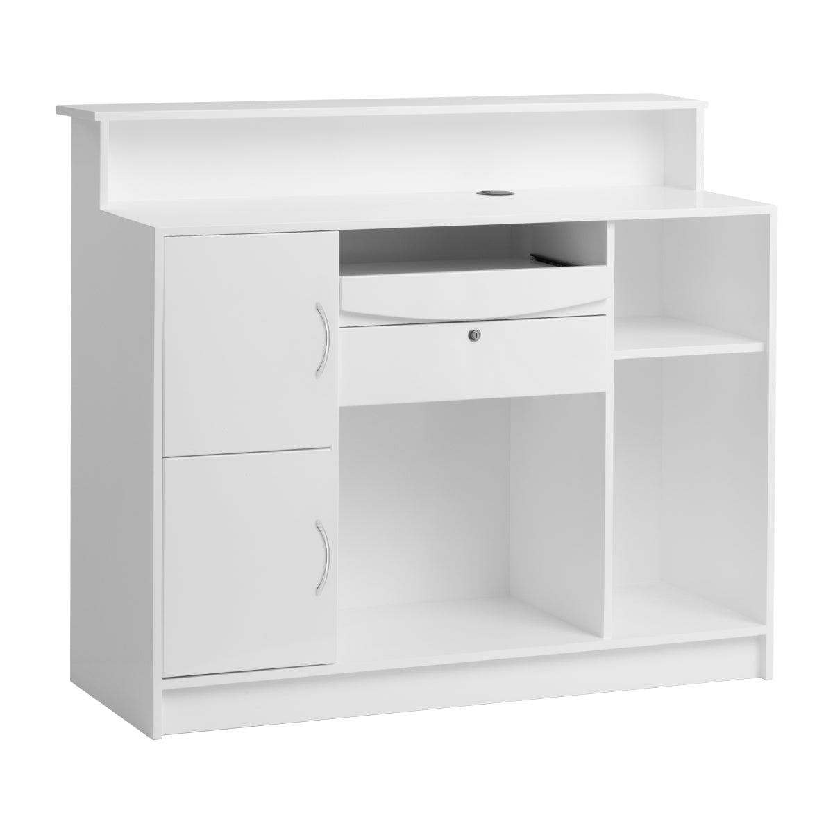 Gabbiano Reception Desk G26W White - BVShop