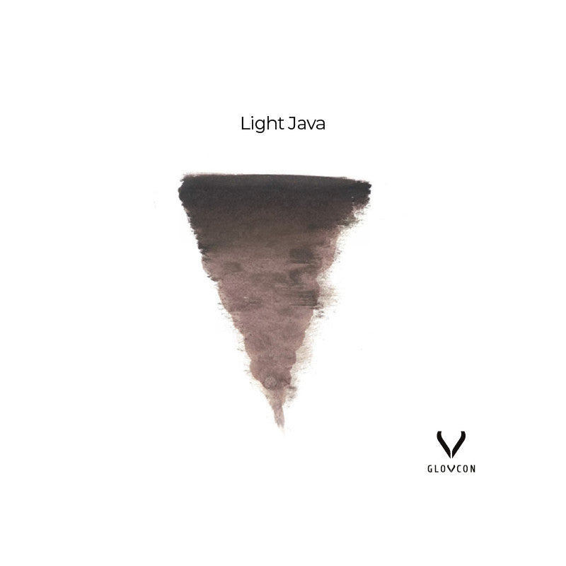 GLOVCON Light Java PMU pigment for neutral brown brows