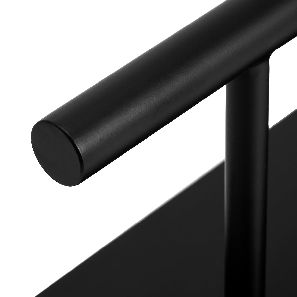 Hairdressing footstool L008B black - BVShop