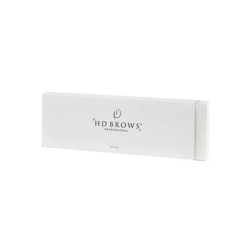 Wstępnie przycięte paski z woskiem do brwi HD Brows