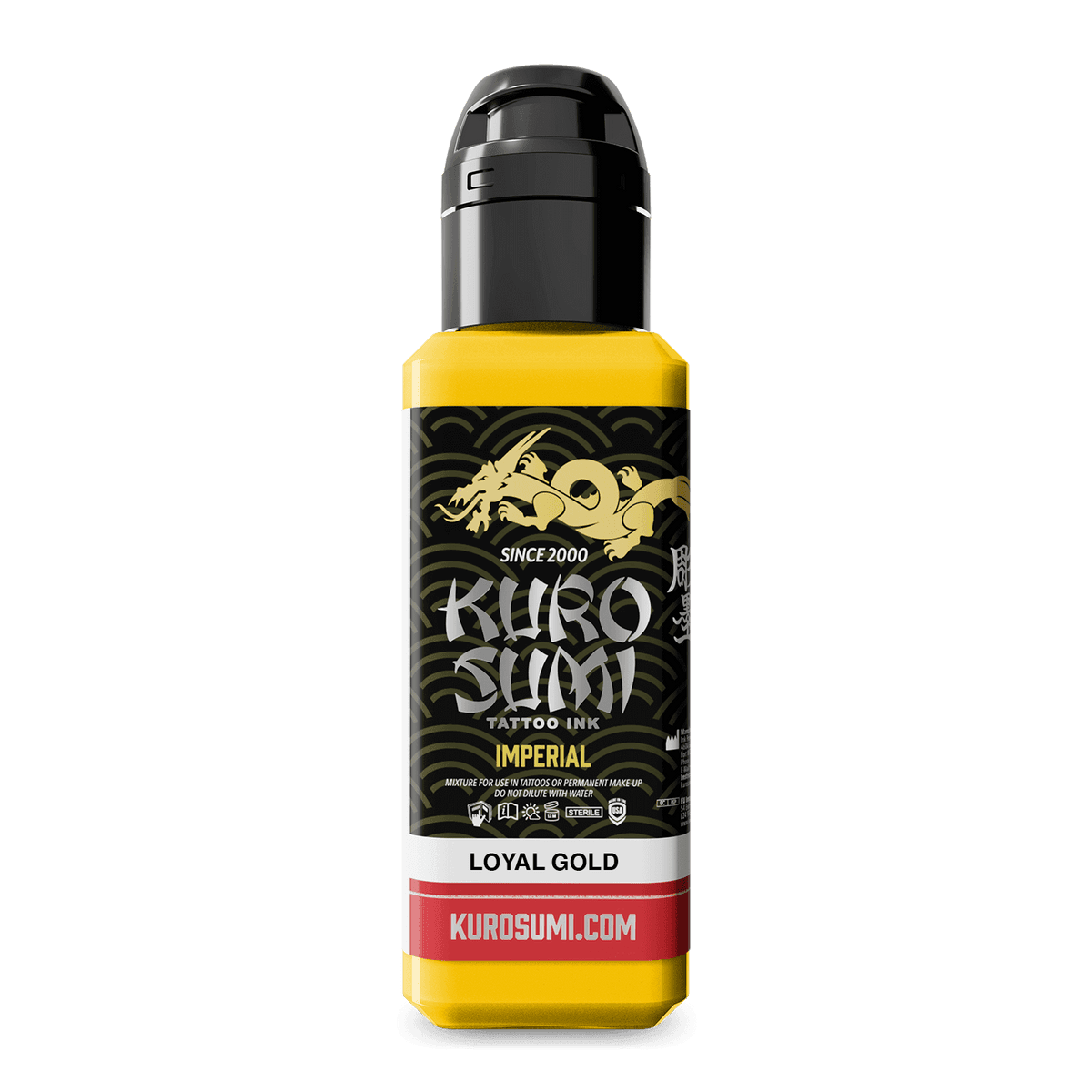 Kuro Sumi Imperial Tattoo Ink Loyal Gold - BVShop