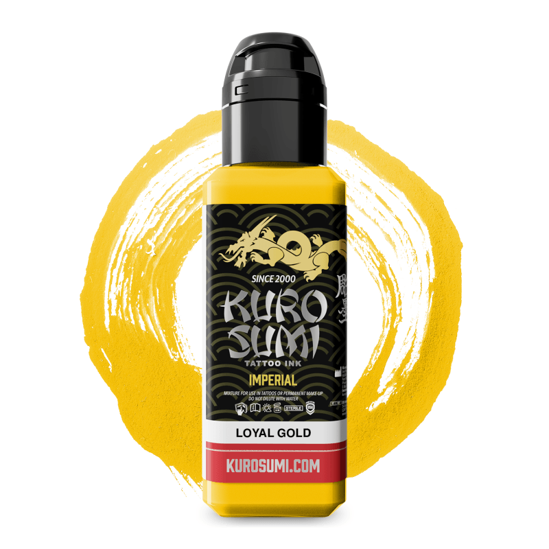 Kuro Sumi Imperial Tattoo Ink Loyal Gold - BVShop