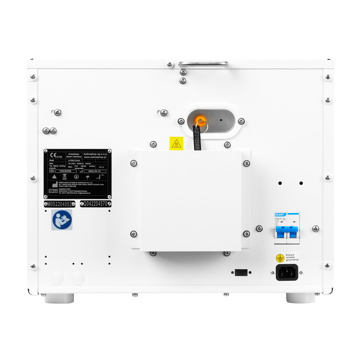 Lafomed autoclave Compact Line lfss08ac with 8l class b medical printer - BVShop