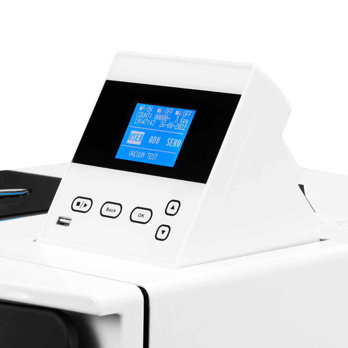 Lafomed autoclave Compact Line lfss08ac with 8l class b medical printer - BVShop