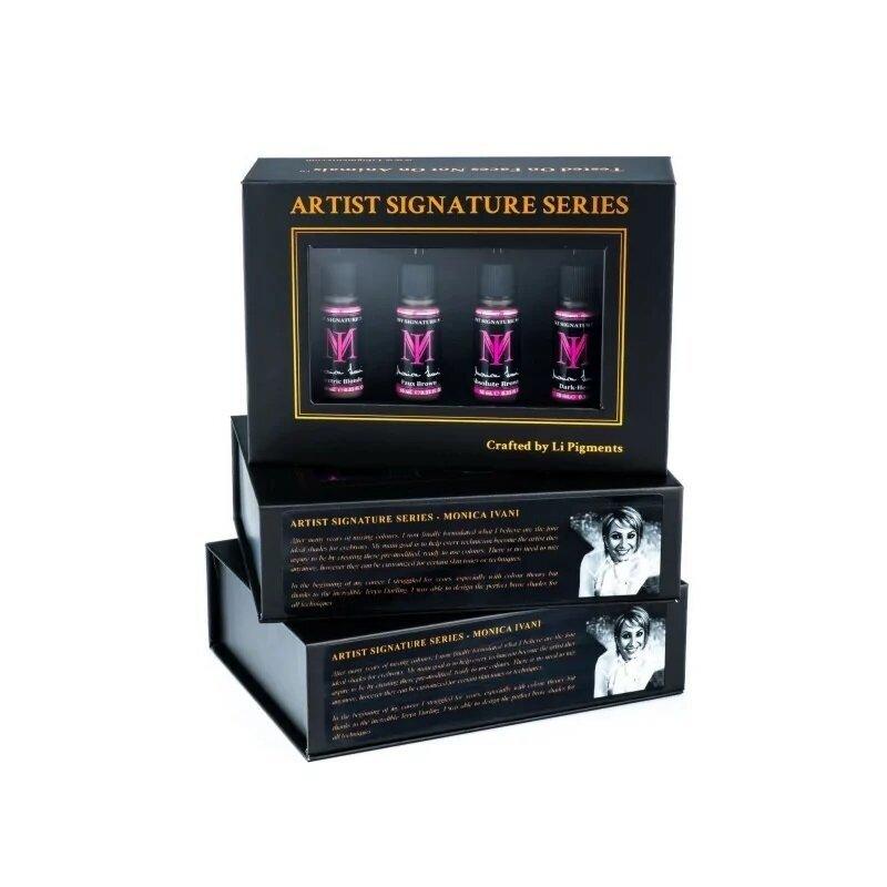 Monica Ivani Signature Series Pigments by Li Pigments Set 4x10ml - BVShop