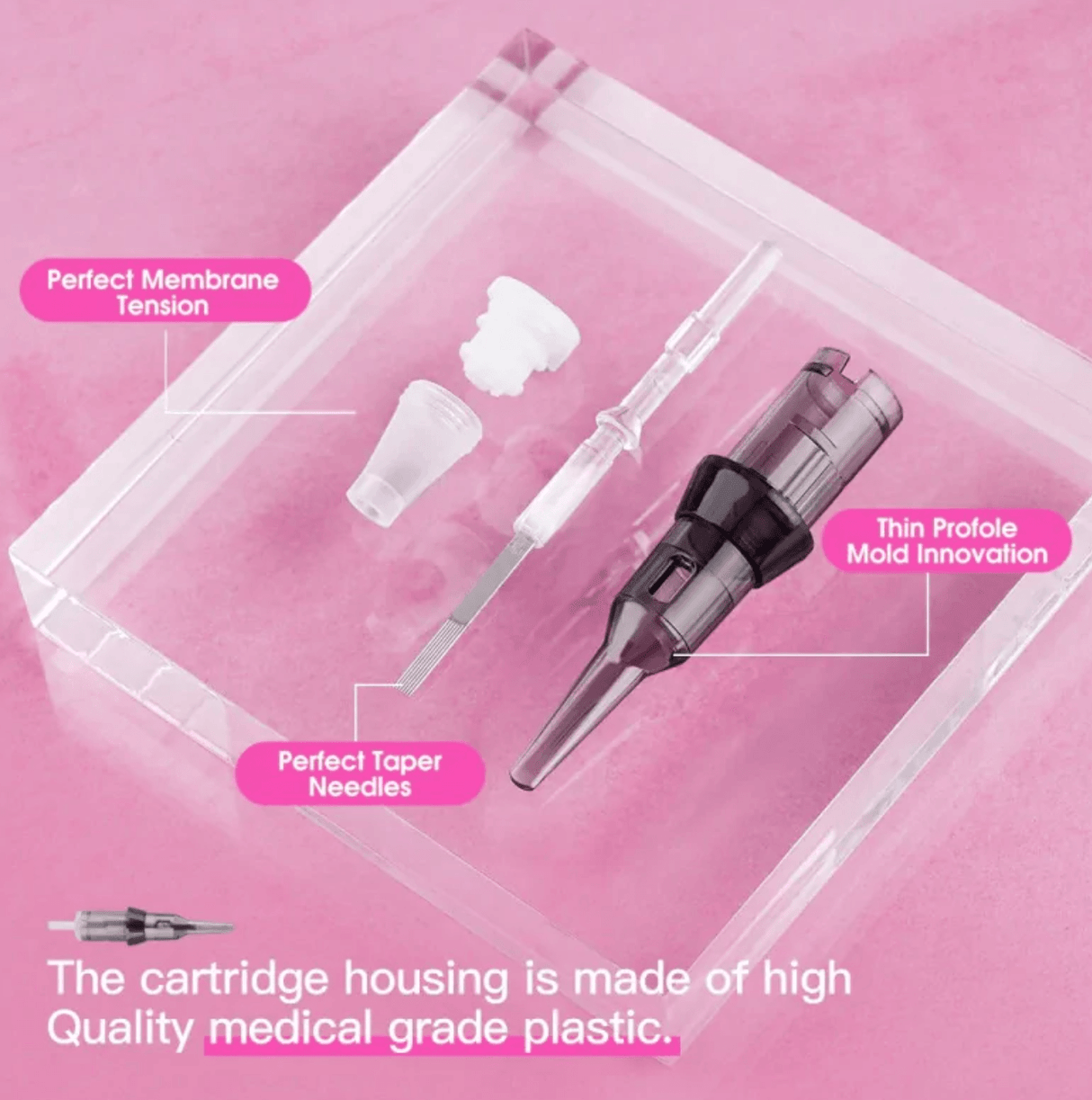 Mast Cartridges Round Liner SMP - BVShop